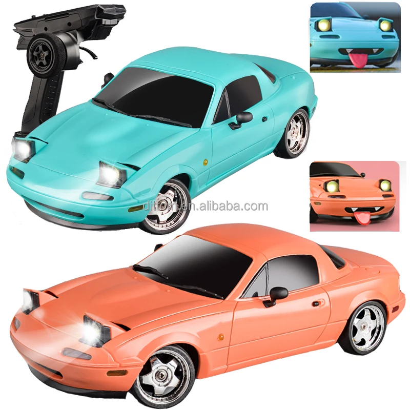 LD1804 1/18 MX5 гоночный автомобиль 2 4G RC 10 км/ч скорость дрейфующий с огнями