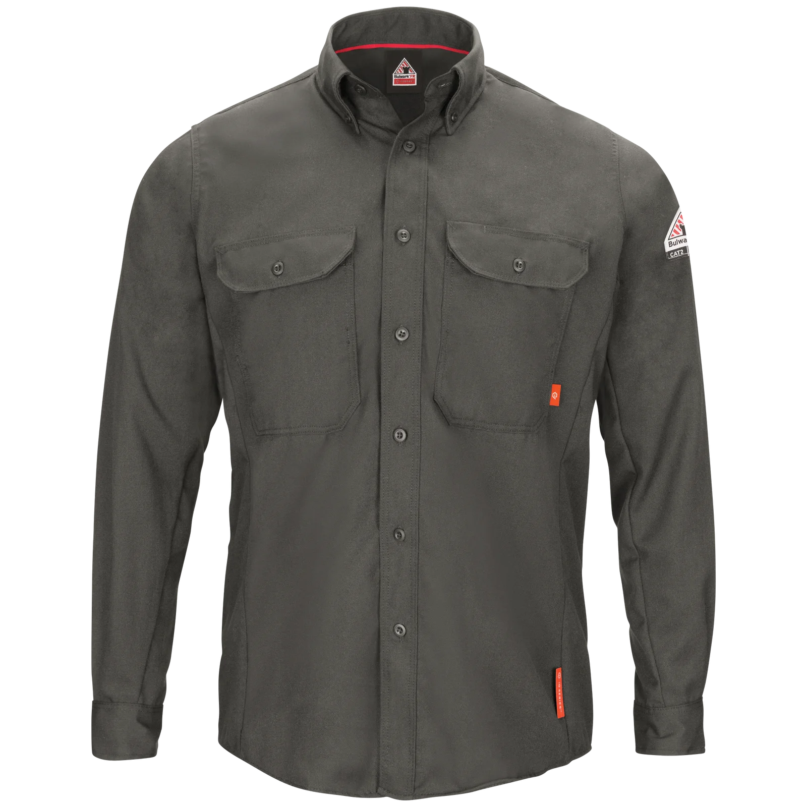 Slim fit fr fire retardant Dry Fit Untuck Casual Shirt for Men Long Sleeve