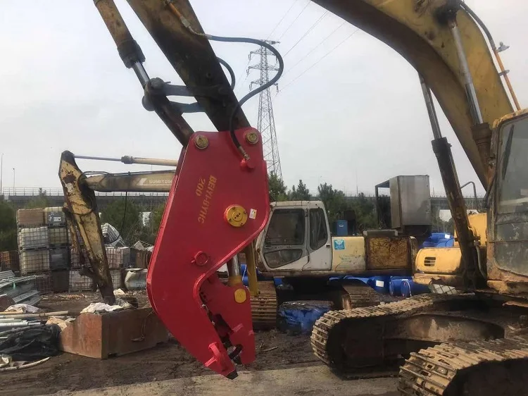 Precision Demolition Stripping Reinforced Concrete Save manpower Bite Force Excavator Hydraulic Pulverizer