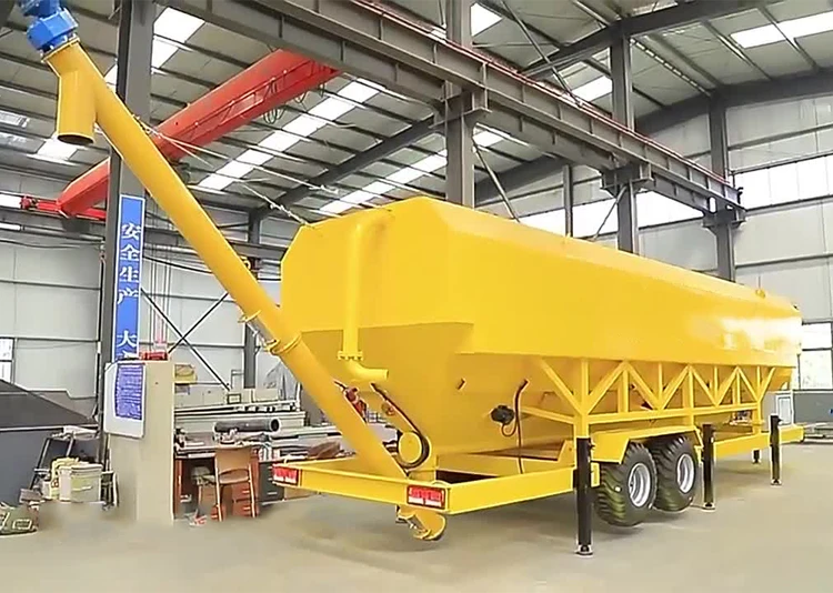 Portable Bulk Powder Storage Silo Easy Transportation Welded Container Type Mobile Cement Silos