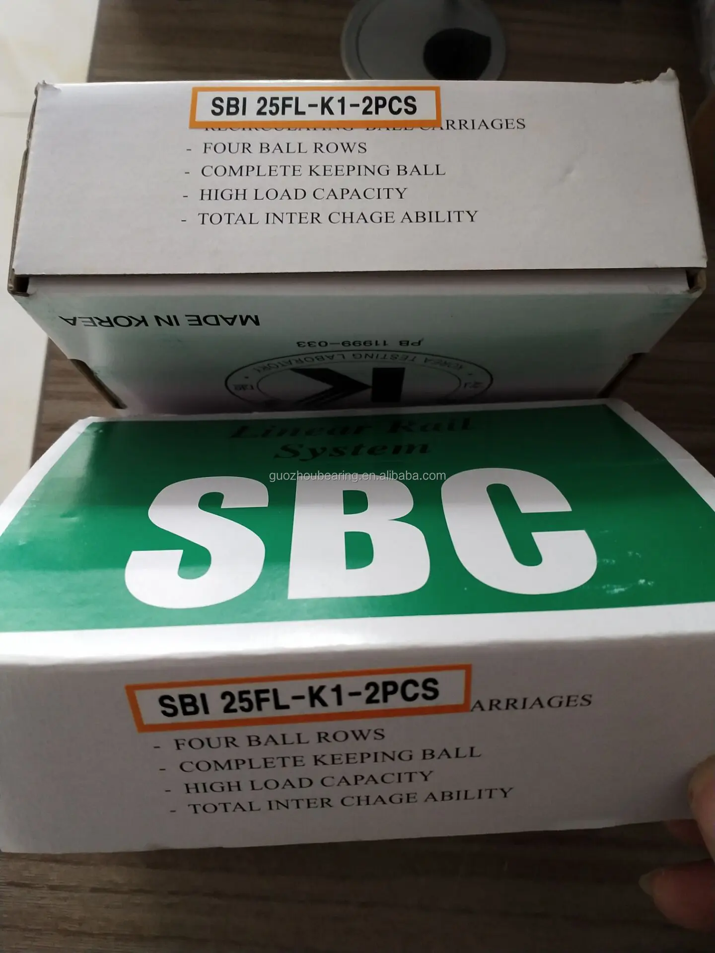 Корея SBC SBI25HLL линейная направляющая линейного движения