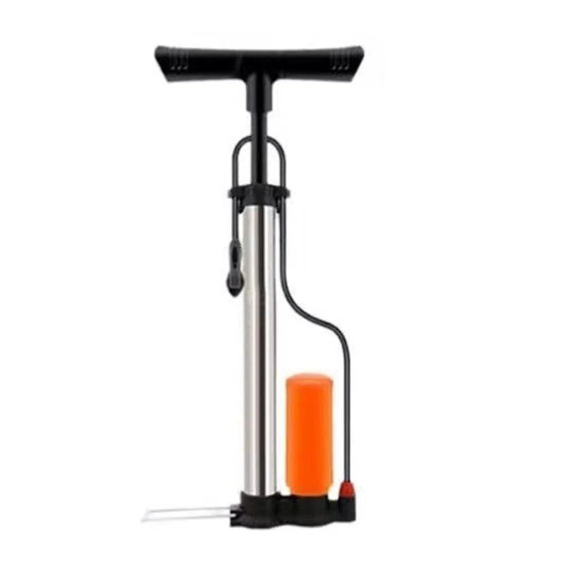 Китайский завод, хорошее качество, Аксессуары для велосипеда, легкий надувной Автомобильный ножной насос с манометром, напольный ручной воздушный насос для велосипеда