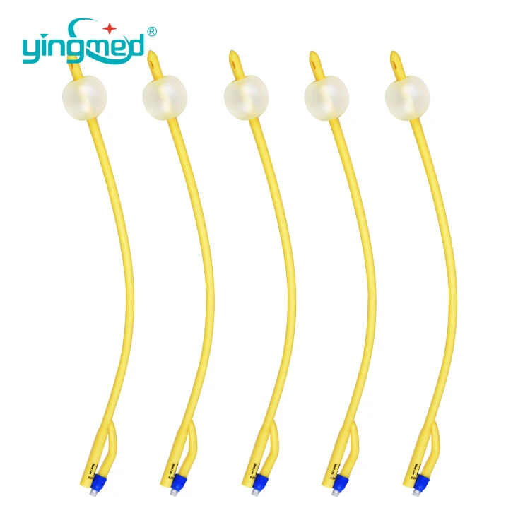 High quality 2 way female foley catheter types