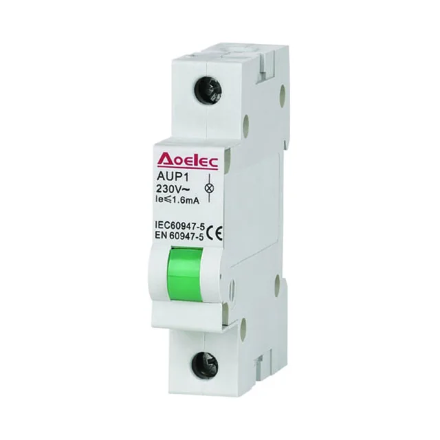 AUP3 CE mark indicating light 120V signal lamp