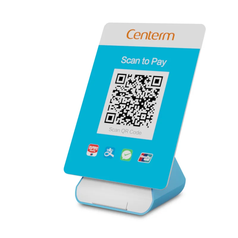 QR-код платежный терминал голосовой динамик звуковая коробка Настольный портативный беспроводной ящик