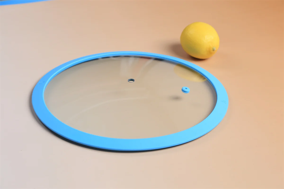 Silicone lid-blue color