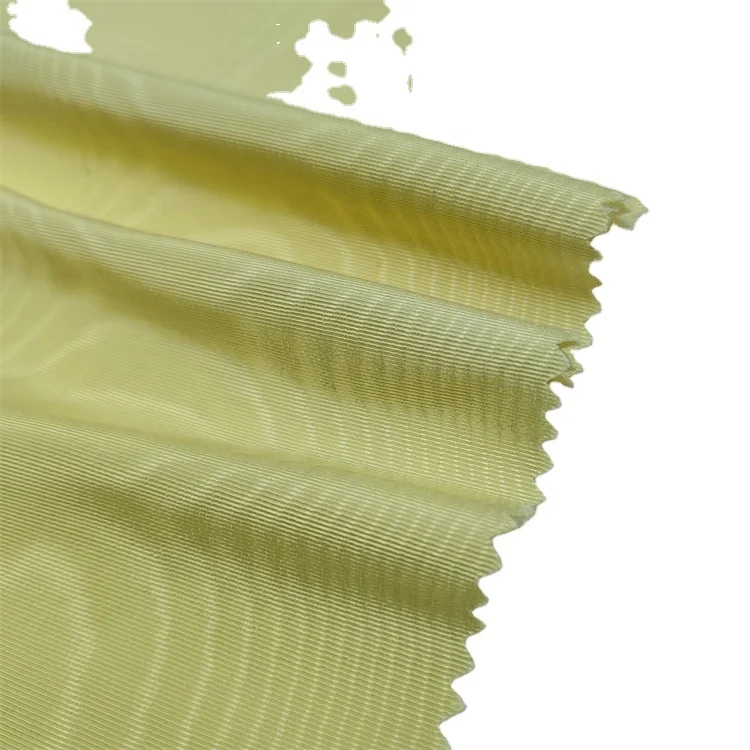 Good quality Bengaline fabric light weight quilted environmental polyester silk moire academic gown and suit fabric.