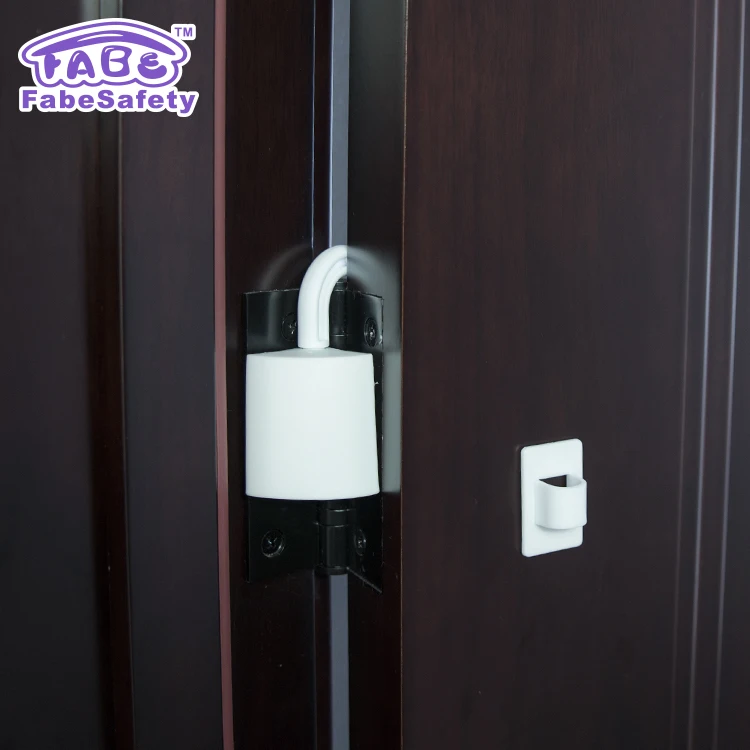 Child Anti-Pinch Door Lock Finger Hand Protectors Custom Logo PP & PE Material for Kitchen Use Kid Protection