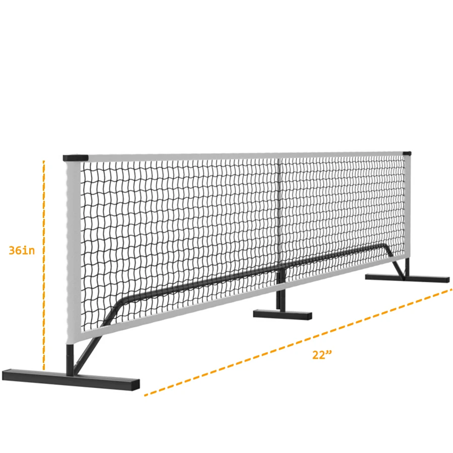 Hot sale Popular Professional 22ft Portable Badminton Soccer Tennis Volleyball pickleball Net