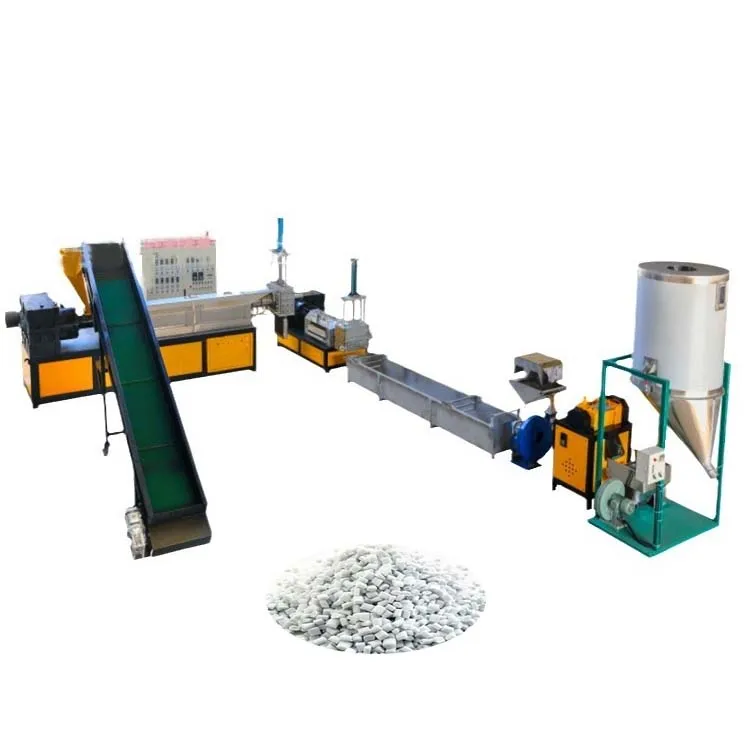 Automatic Waste PET PP/PE/HDPE Film Woven Bag Plastic Granulator/Pelletizing/Recycling Machine plastic raw material machinery