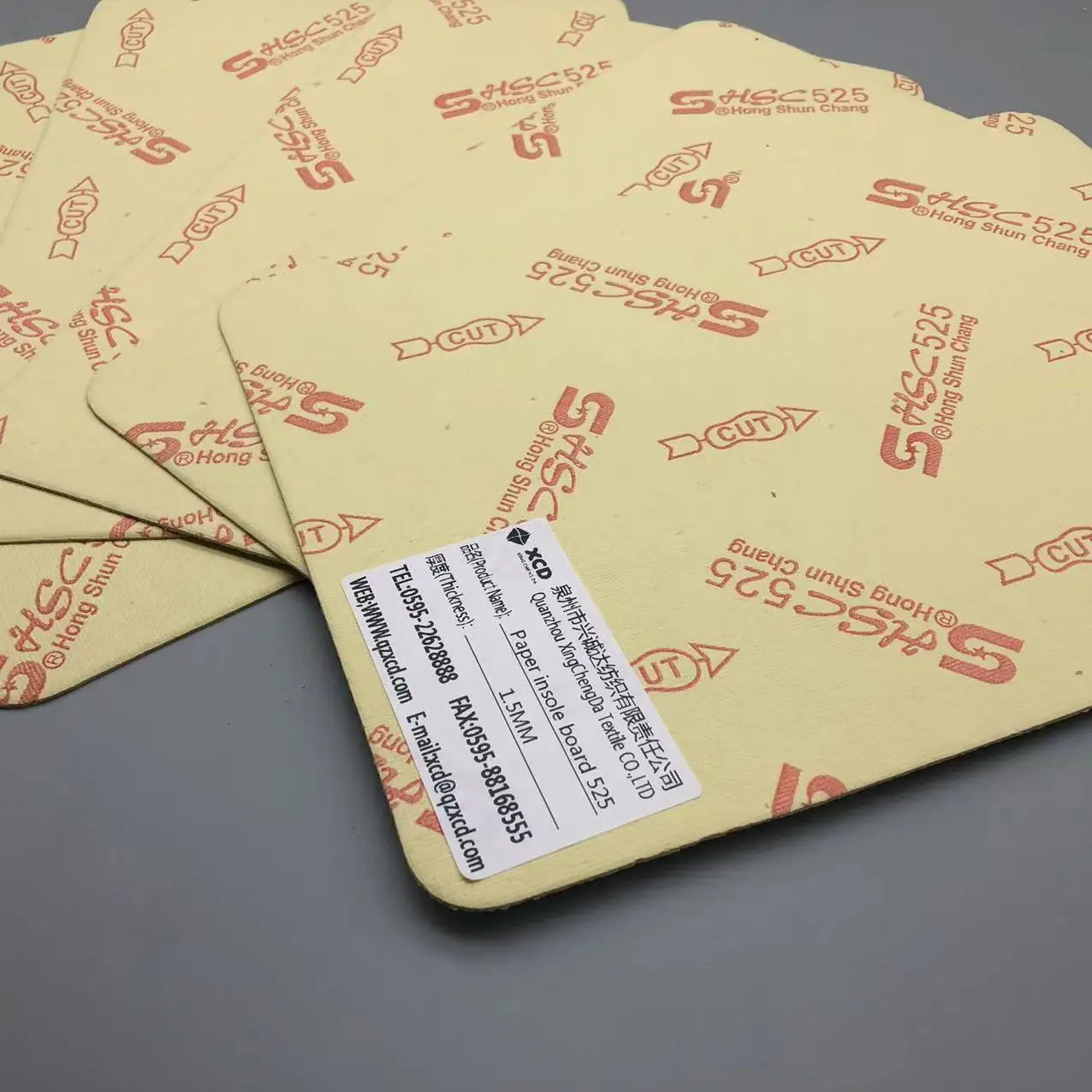 Eco-friendly Paper Insole Board For Shoes And Good Hardness For Insole