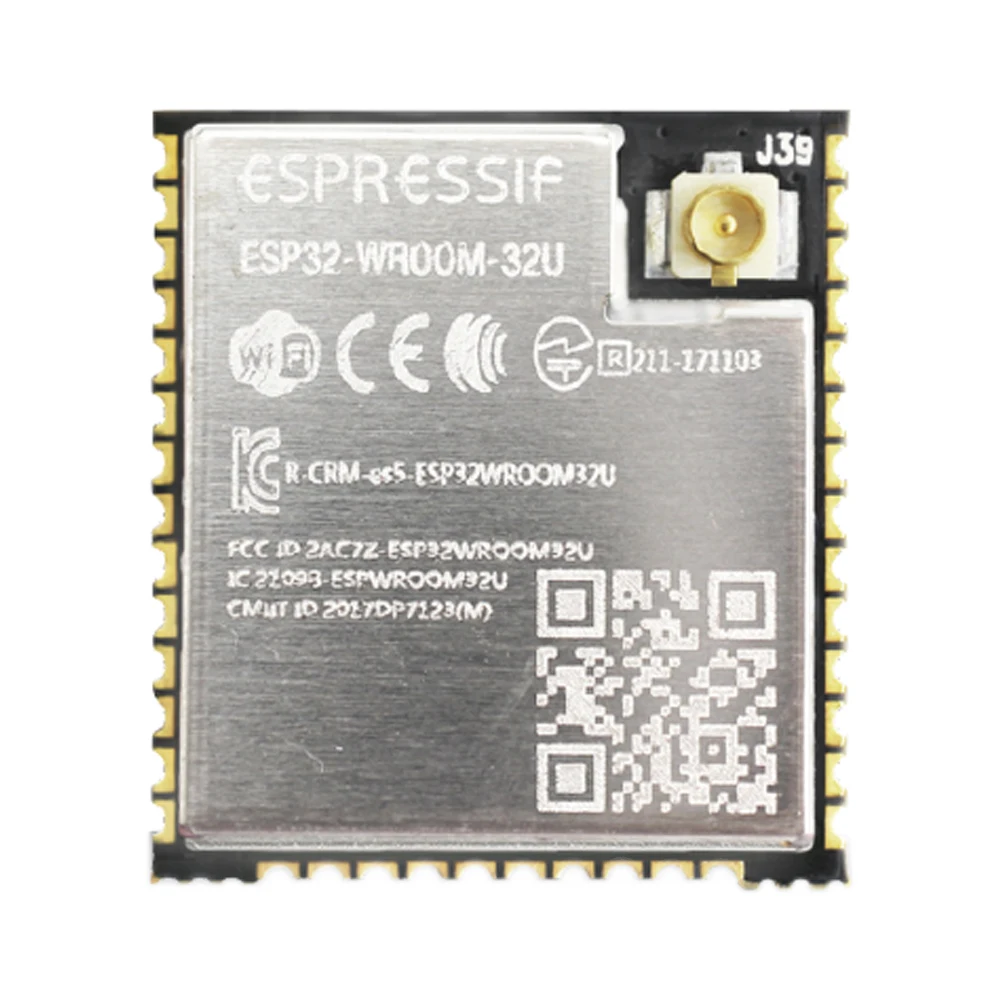 Горячая Распродажа ESP32 WROOM 32U модуль внешней антенной и формирующая листы для кровли 4 м ESP-WROOM-32U ESP-32Dual-core Wi-Fi модуль Bluetooth