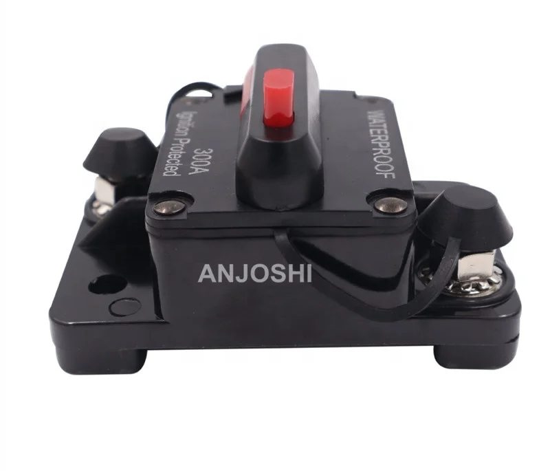 30-300A Circuit Breaker with Manual Reset 12V-36V DC Waterproof Surface Mount for Car Audio Rv Marine Boat Truck Trolling Motors