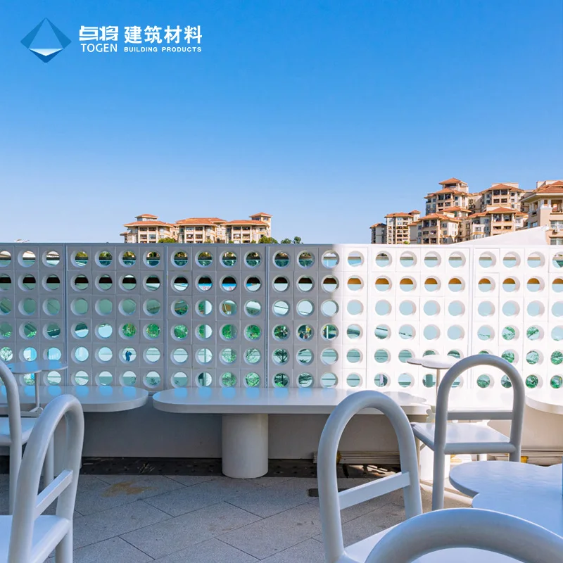 Togen Breeze Block Garden Decoration Wall Ceramic Tile