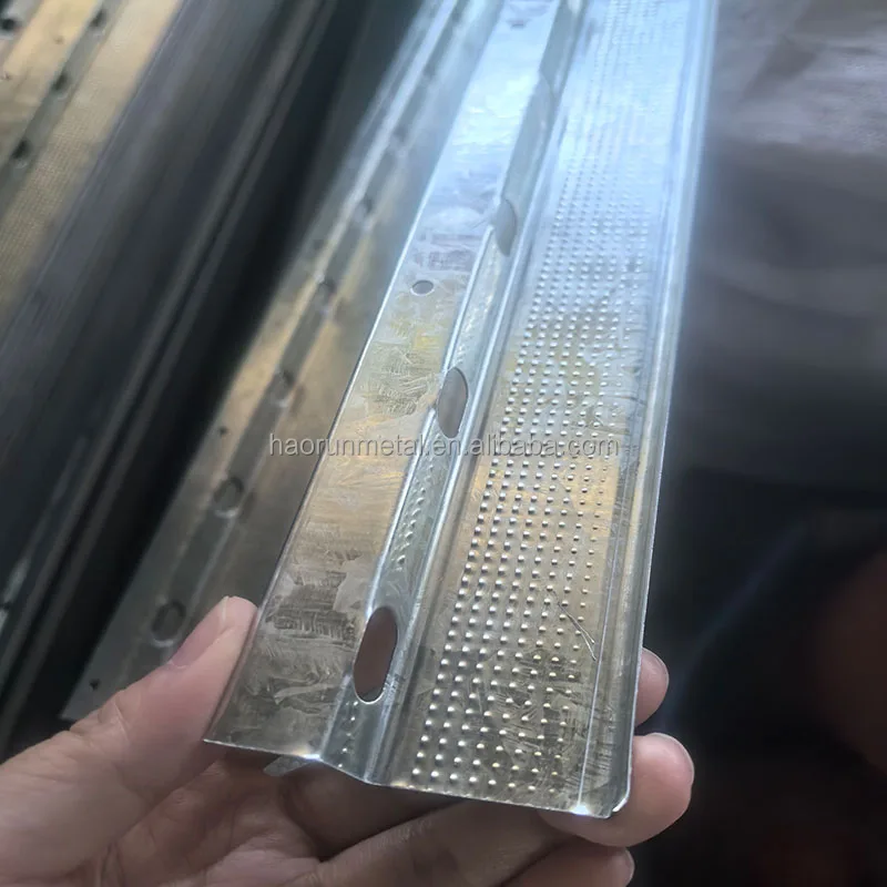 galvanized drywall profile 64*36 RC plus channel one-leg metal wall furring resilient channel