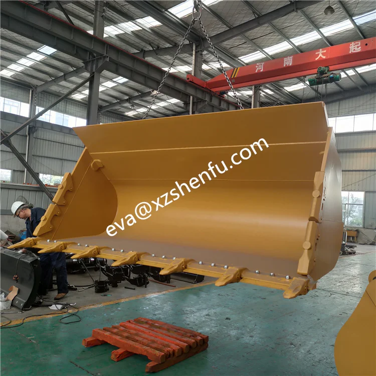 966 loader bucket heavy duty rock bucket with 4.2cubic