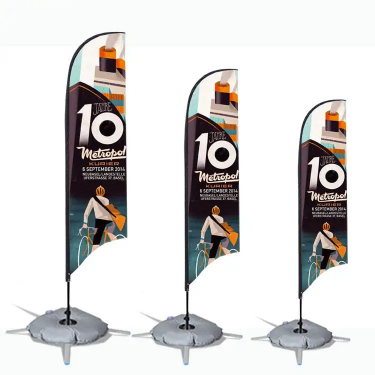 Advertising Custom Flying Banners bali bow sail swooper Teardrop Flag ,Feather Flag Banners,Beach Flags