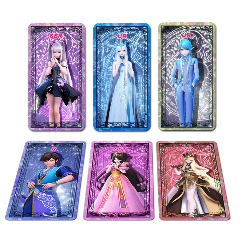 Custom Laser Board Anime game high-quality Art Print Laser Cards