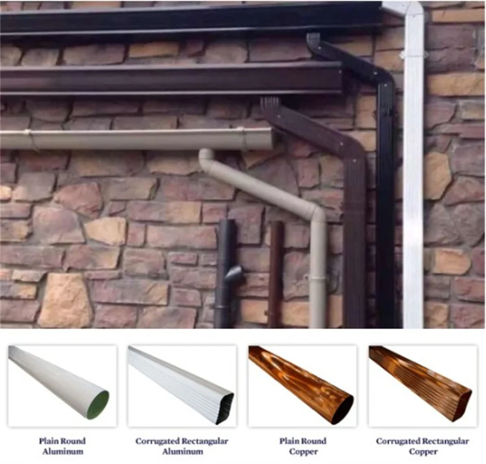 Customized rain drain water gutters making machine gutter moulding machine