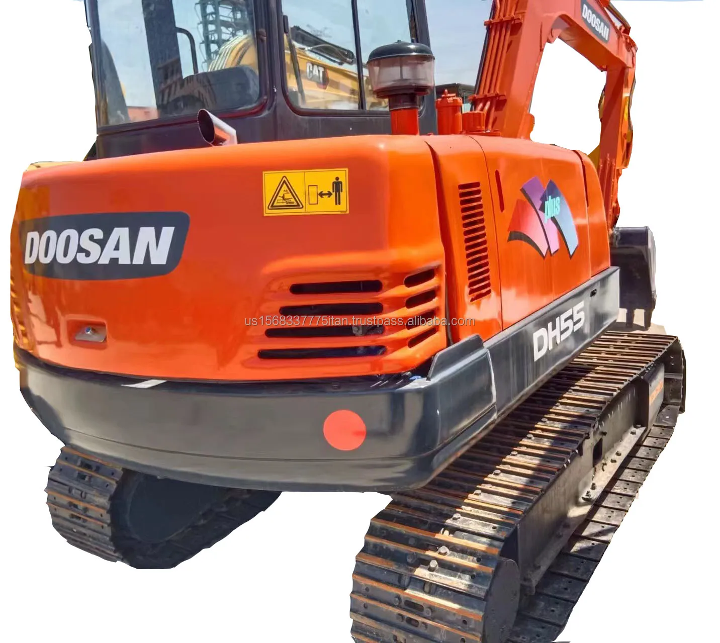 Гидравлическая строительная машина DOOSAN DH55 высокоэффективный подержанный экскаватор хорошая производительность низкая цена продажа Китай