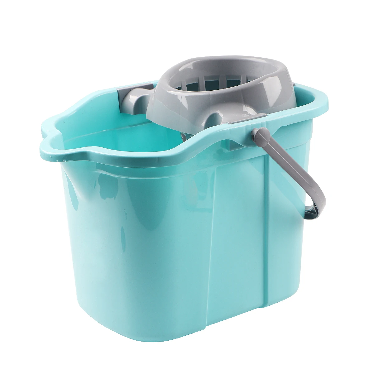 Drain Bucket with Sliding Wheel Wet Mop Bucket Household Plastic Household Cleaning BUCKETS Washing Machine for Ground Plastic