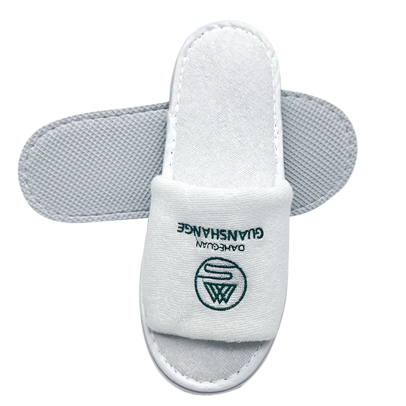 Disposable Real beauty cloth custom non-slip bathroom thickened hotel homestay slippers