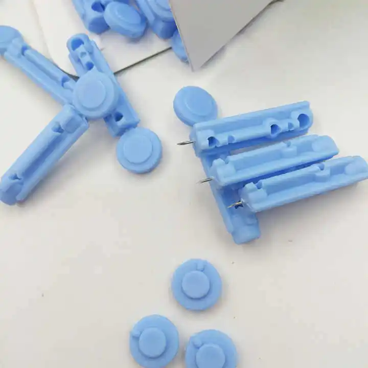 Twist activated care blood lancet needle green vertical plastic injection machine price