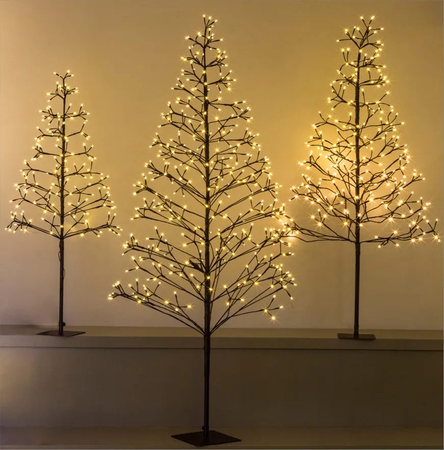 Newish led christmas artificial flowers led tree suitable for commercial or home decoration