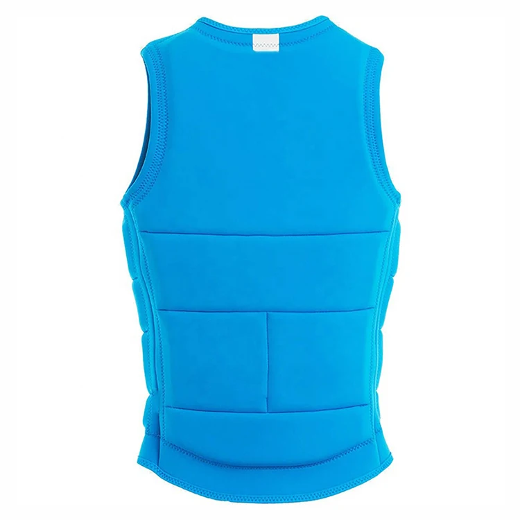 New design high strech flexible life vest black life jacket for sports swimming suitable for adult