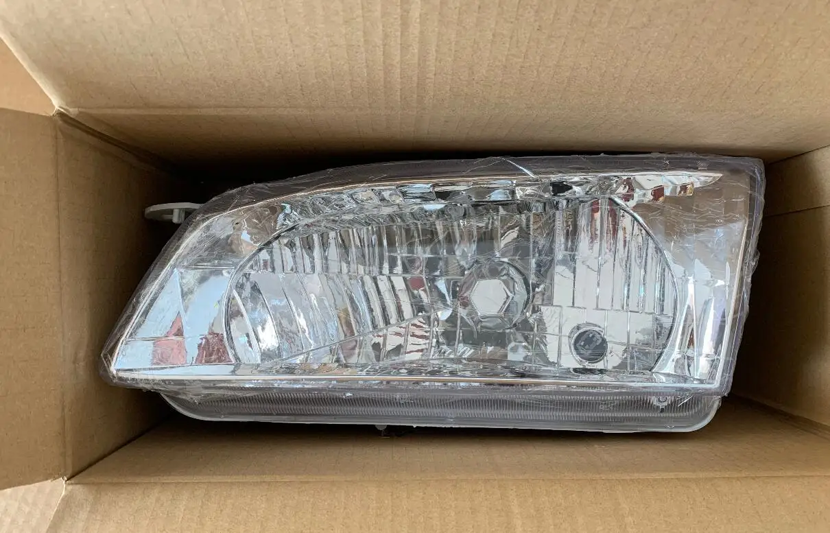 Headlamp for T-oyota Corolla AE110 1996 1997 1998 1999 2000 Crystal Headlights White