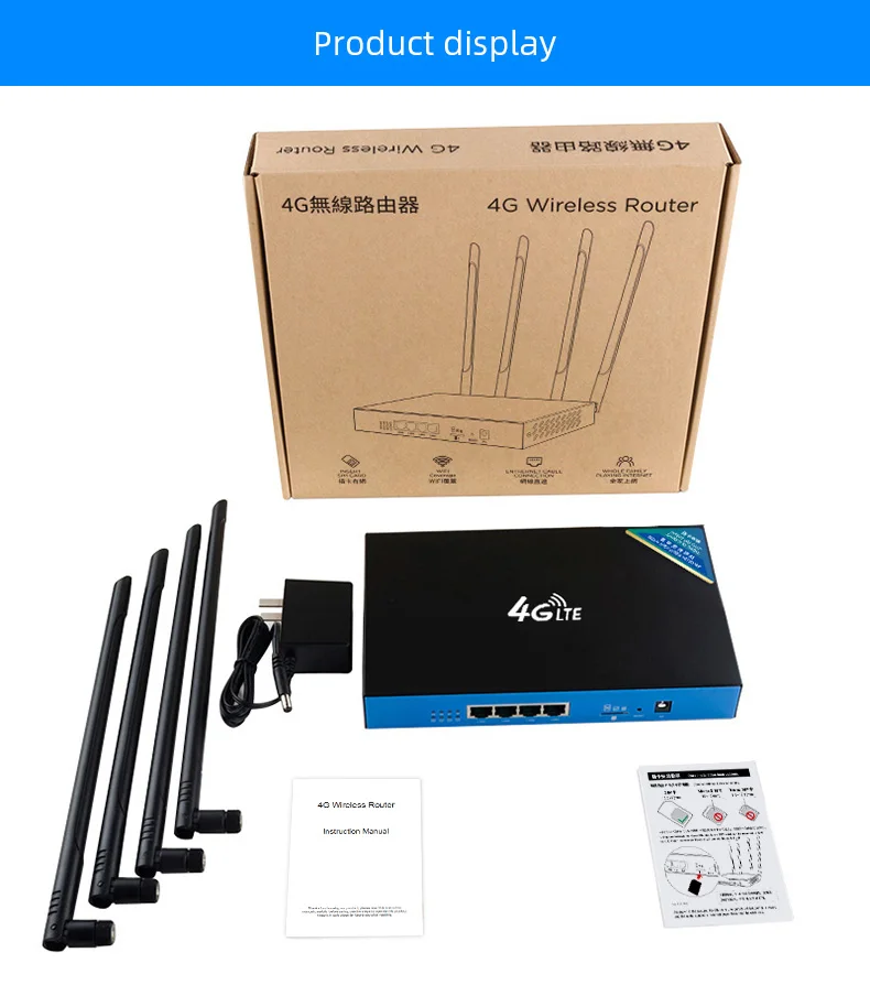 TUOSHI 4G Industrial Cellular to wifi iot Router SMA connector external antennas unlock wifi hotspot wireless 4G industry router