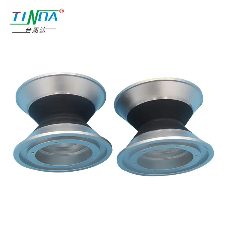 High voltage withstand AGV encoder idler wheel  V wheel pu encoder wheel