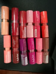 12 pcs/lot 12 colors  lip gloss Butter lipstick long-lasting waterproof liquid lip stick