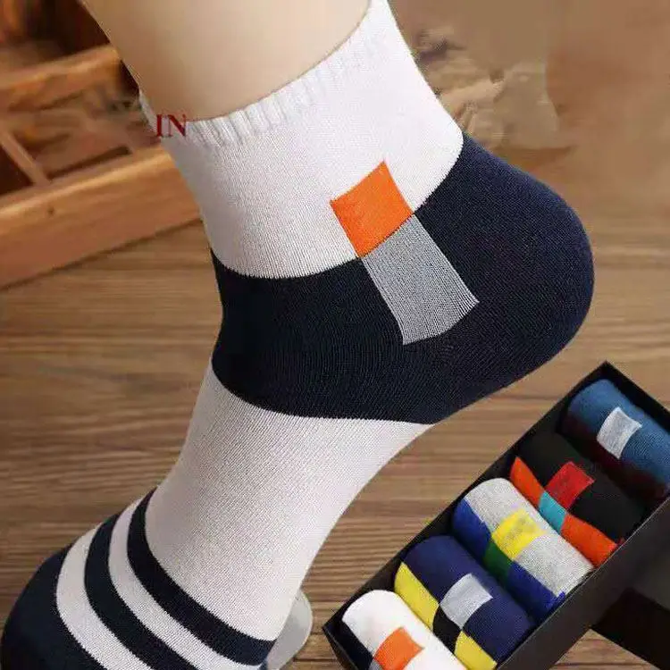 Cmax New Fashion Cotton Breathable Low Cut Short Ankle Socks Men Socks