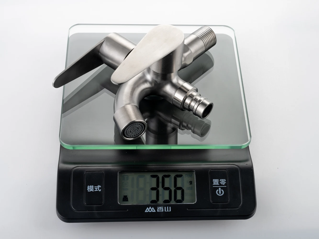 TB-5103 stainless steel 304 1/2 kran cabang two double way dual multi multifunction  2 3 way garden faucet taps bibcock