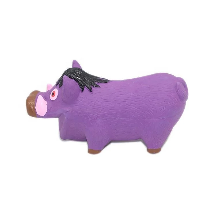 Pet Products Wholesale Squeaky Latex Pig Toys Dog Chew Toy China Manufacture