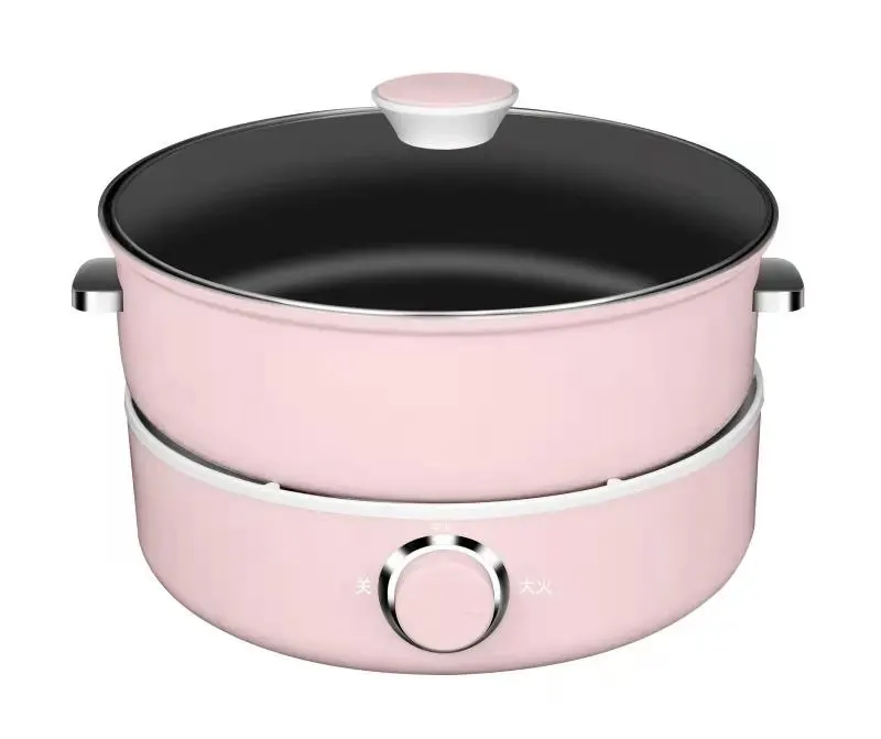 
Electric Cooking Pot Electric Hot Pot Smokeless Aluminum Nonstick Pot 