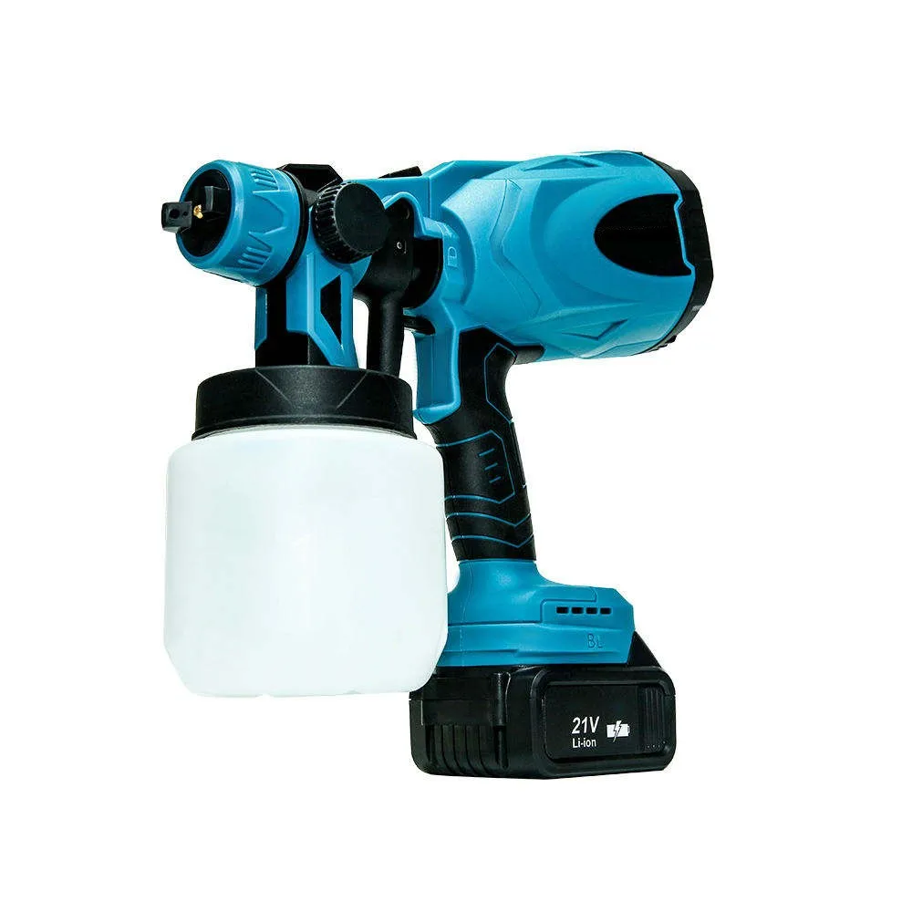 Airless Paint Sprayer 20V Li-ion Battery Electric Portable Cordless Power Paint Spray Gun