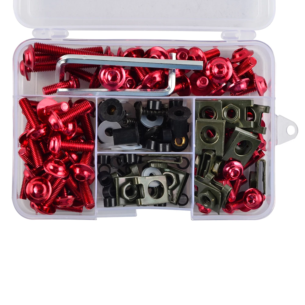 Fairing Bolts Kit Bodywork Screws Nut For Hon da CBR600RR CBR900RR CBR929RR CBR1000RR CBR 600RR 900RR 929RR 1000RR 600 F2 F3 F4