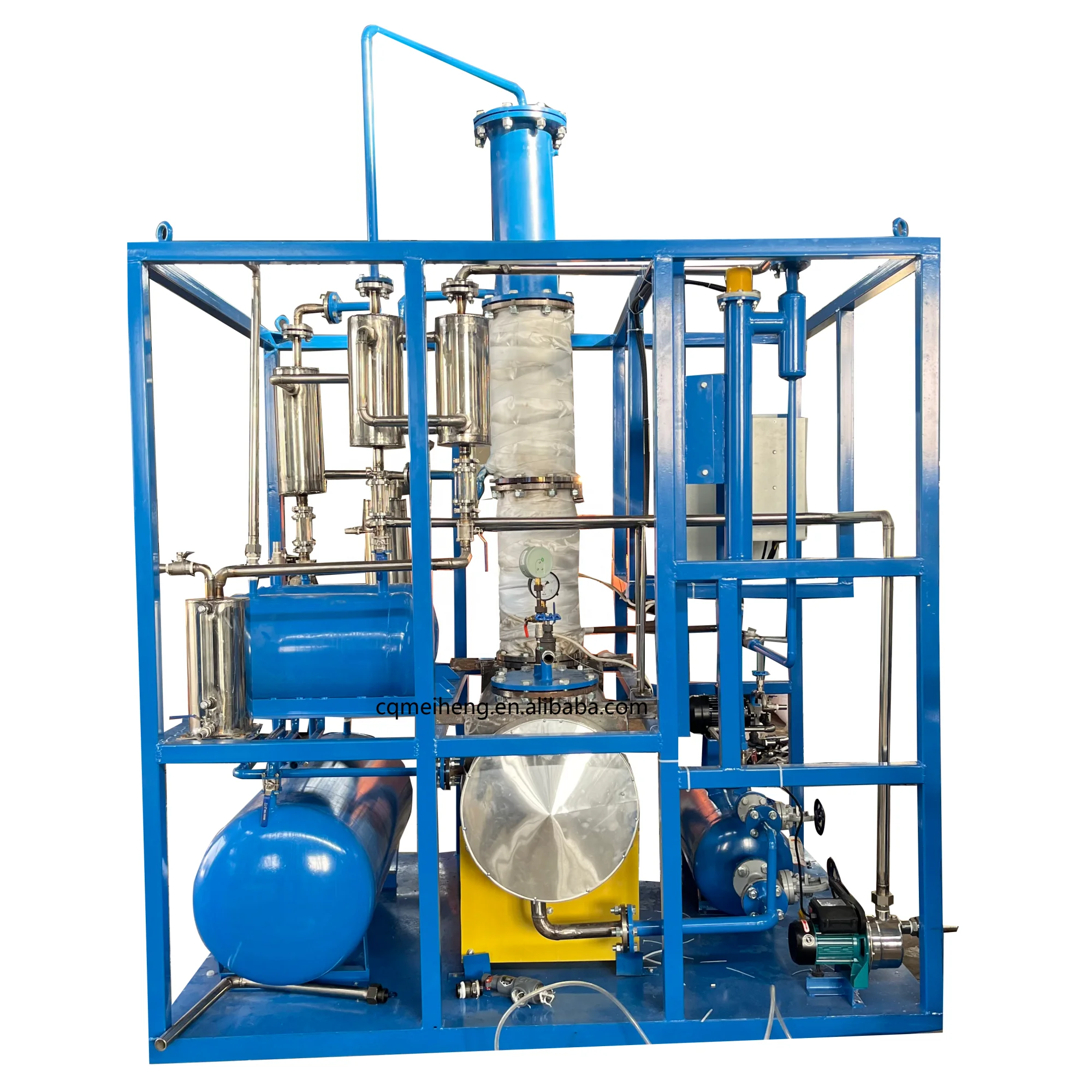 Advanced technology and high-quality waste oil distillation equipment used in refineries