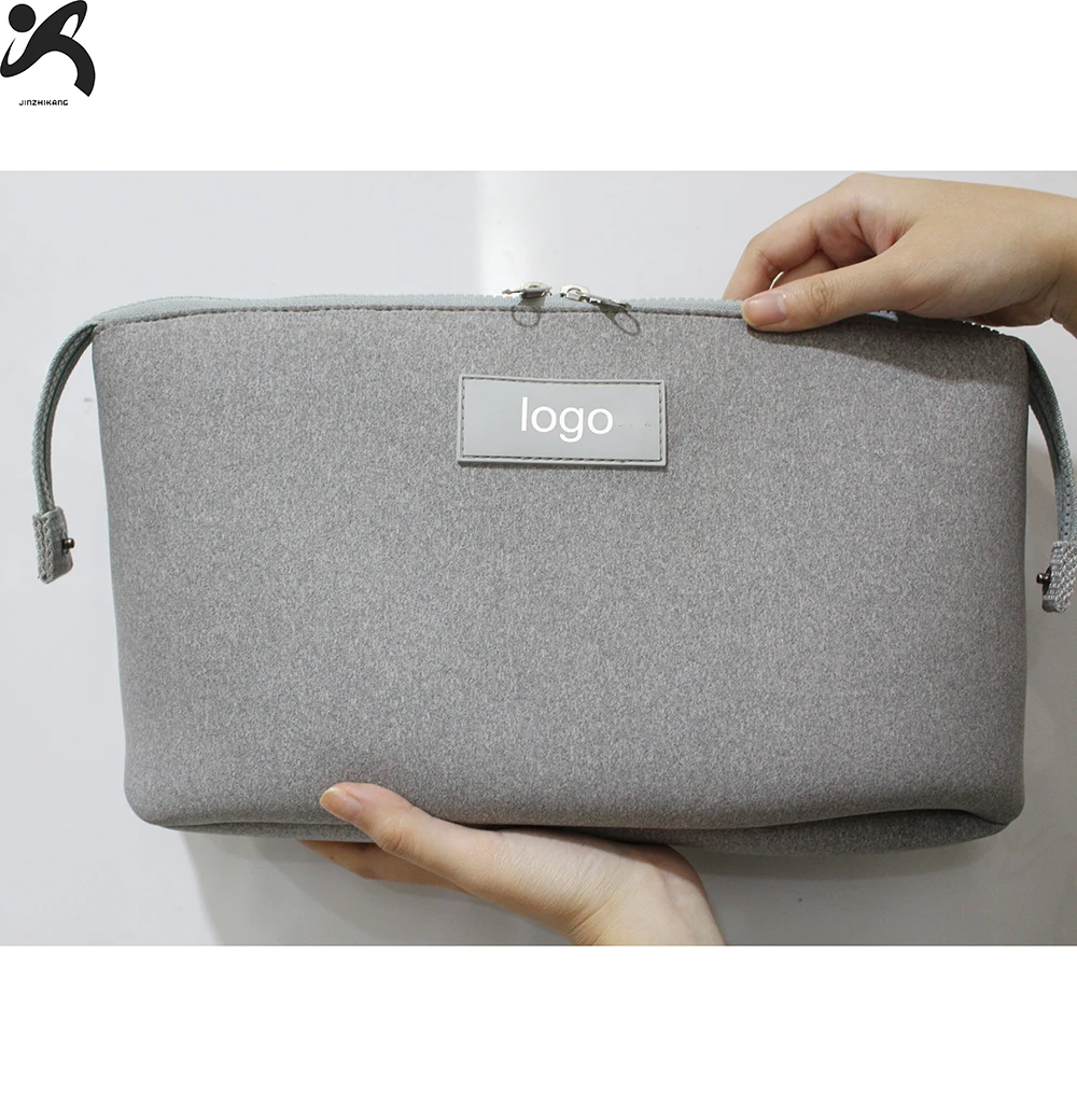 Fashion Waterproof Cosmetic bag Neoprene Toilet Travel Makeup Bag