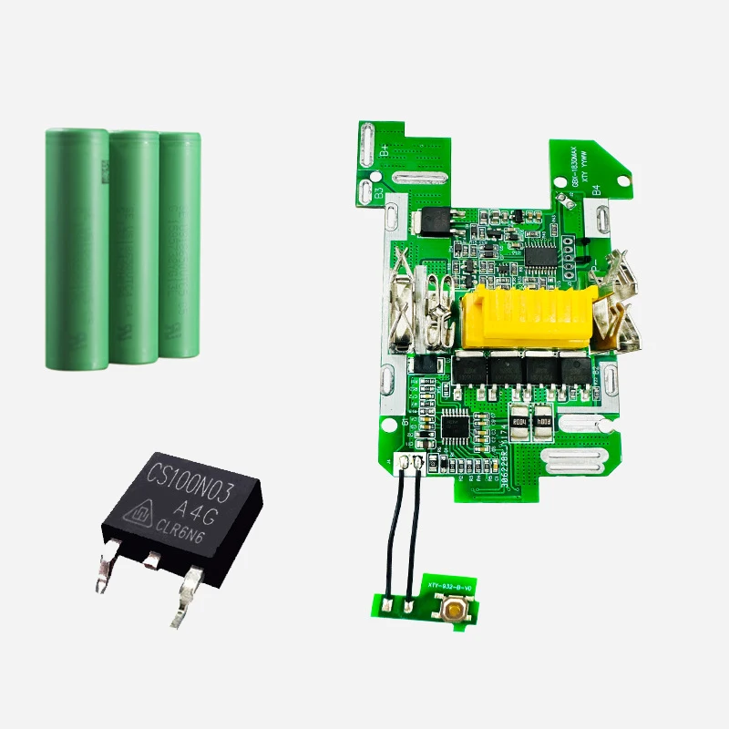 Full Protection 5S 18V Lithium Battery Charging Protection PCB Board With Led indicator For Makita tool Set BL1830