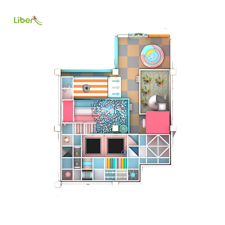 Modern Style Simple Indoor Playground  With sand pit