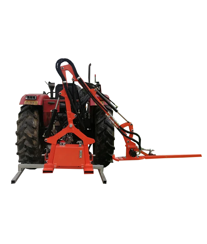 Cantilever Trailer Semi-Rotating Swing Lawn Mower