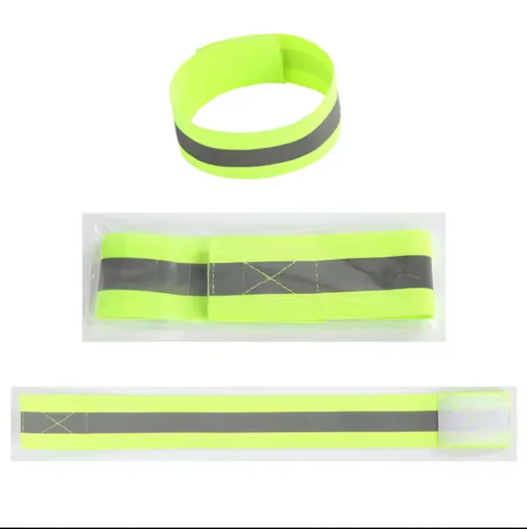 LongTai  reflective arm wrist ankle leg wrap armband wristband reflector belt band for safety running