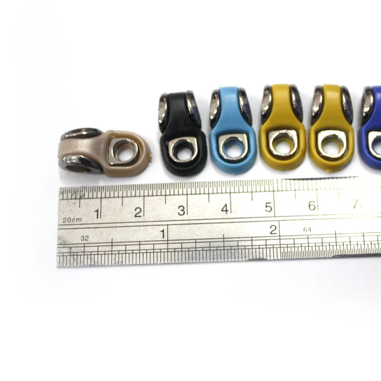 Colorful Zinc Alloy Metal Speed Shoe Lace Hook / Shoes Eyelets And Hooks For Climbing Boot