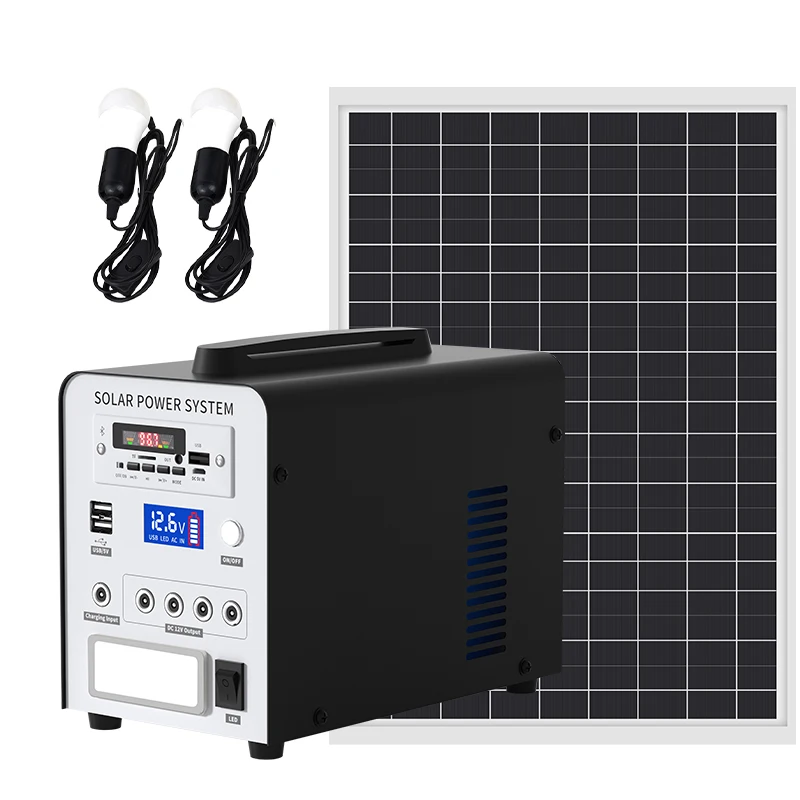 Yida New Style Solar Battery 12.8V 153.6Wh 12Ah Usb Port 220V 18V Solar Charging With Solar Energy System AC Charging port