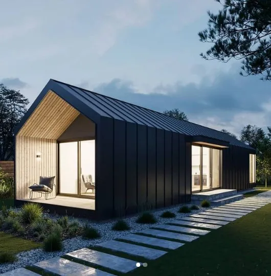 Chinese Modern Luxury Modular Prefab House Modern Prefab Villa with Swimming Pool 280m2 living area +45m2 terrace with 4 beds