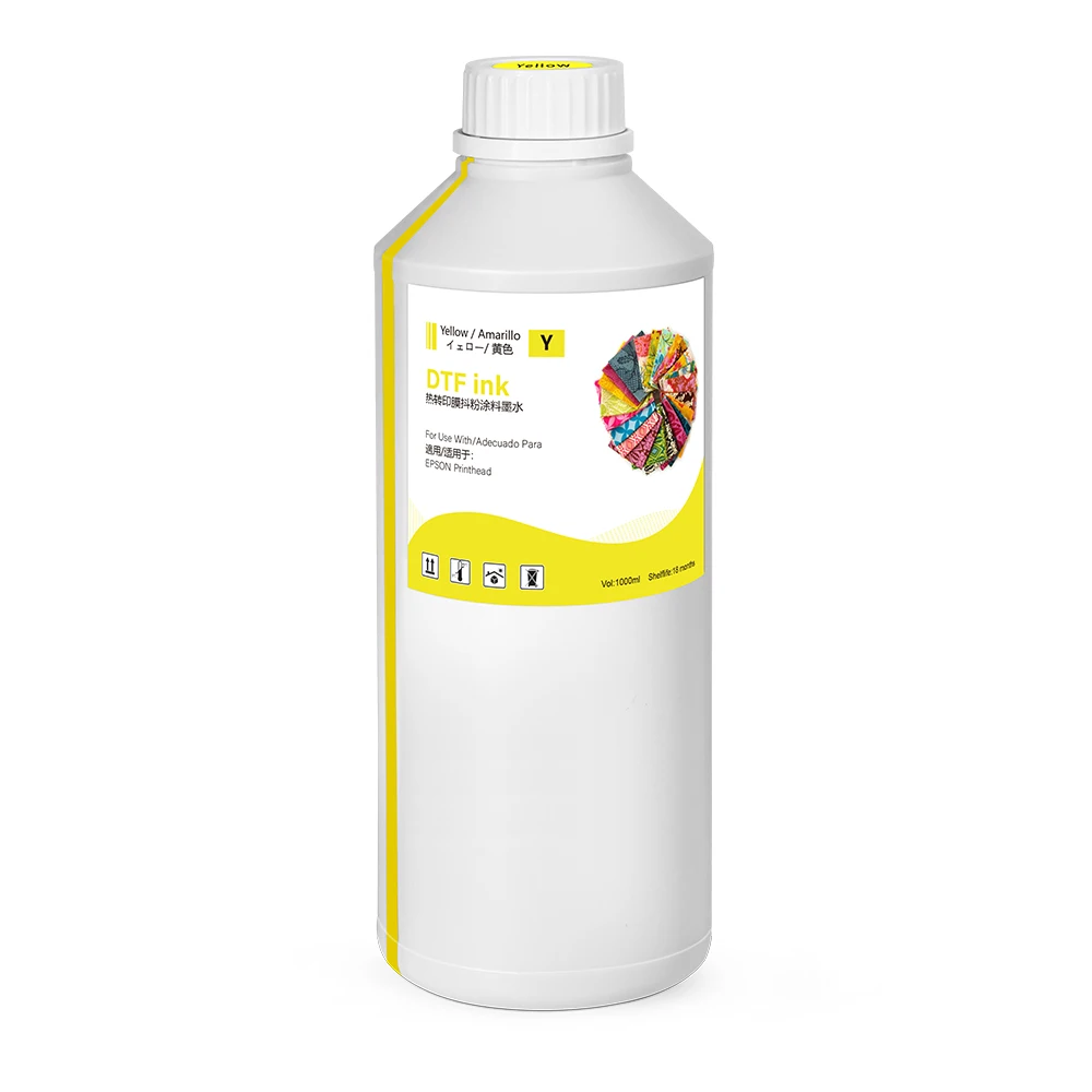 1L Winnerjet Water Based Ink dtf Ink for Epson DX5 DX7 5113 I3200 1390 l1800 P400 F2000 F2100 printhead