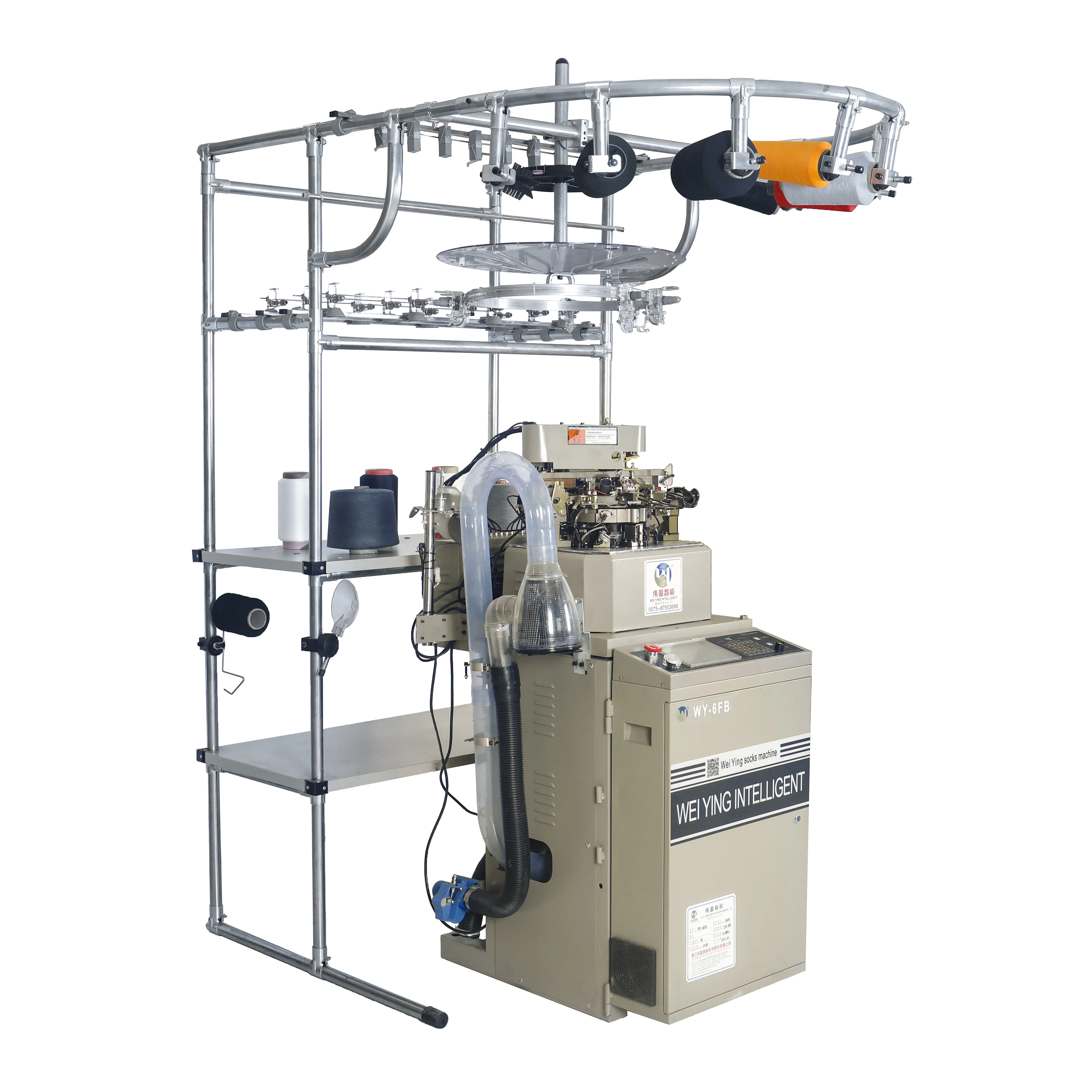 fully computerized big diam socks knitting machine